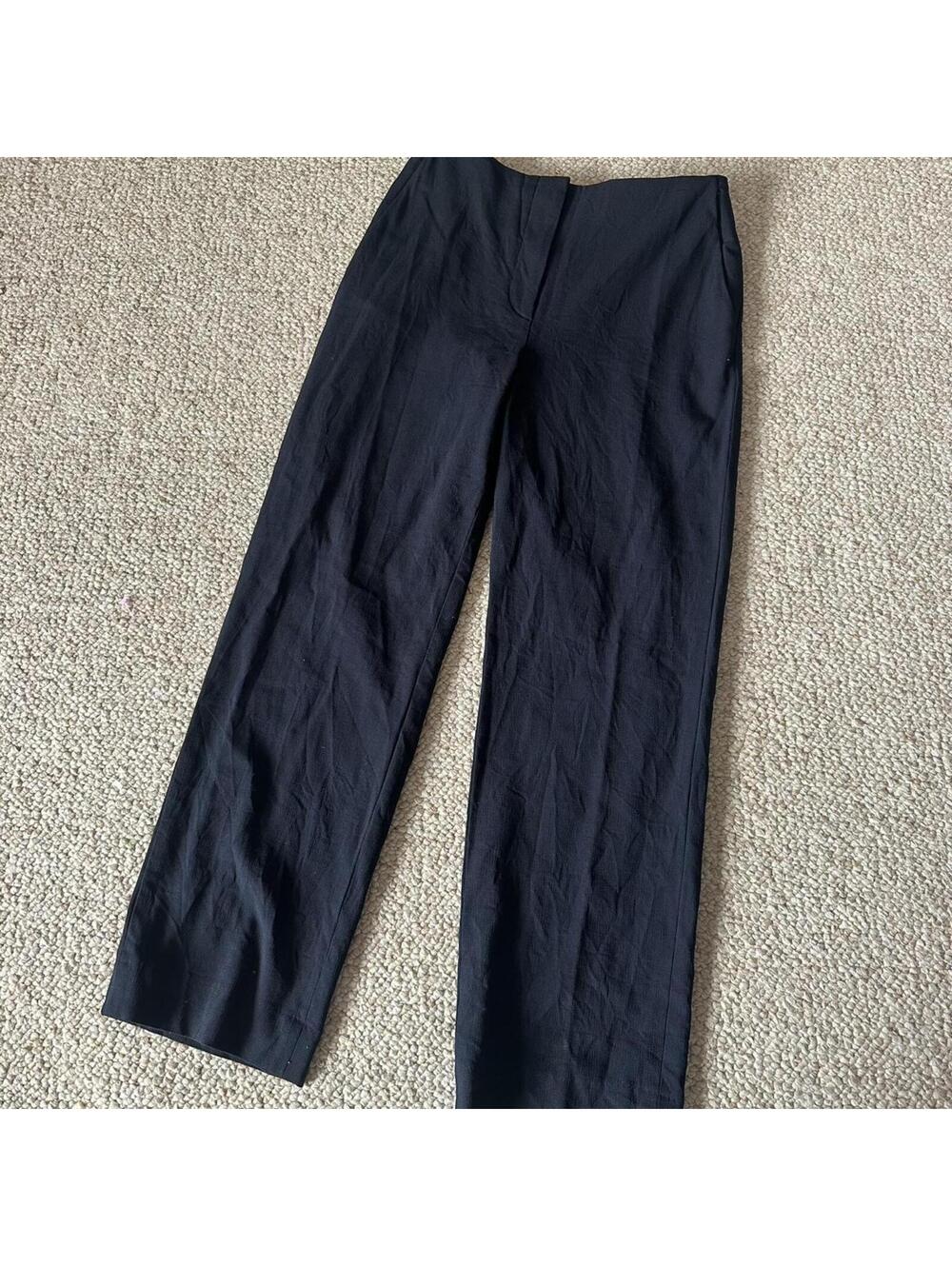 Giorgio Armani navy blue Wool trousers